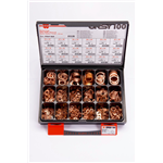 Afdichtring, koper assortiment