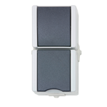 Combinatie schak./contactdoos, opbouw