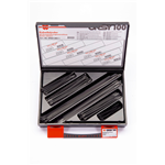 Kabelbinder, kunststof lip, assort./set
