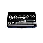 Assortiment dopsleutels 1 inch