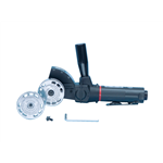 Borstelschuurmachine, pneumatisch
