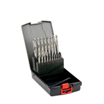Spiraalboor, metaal, assortiment/set