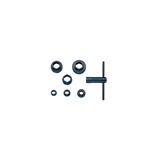 Houder, snijplaat, assortiment