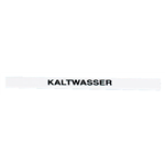 Tekststrook, sanitair/HVAC labelling