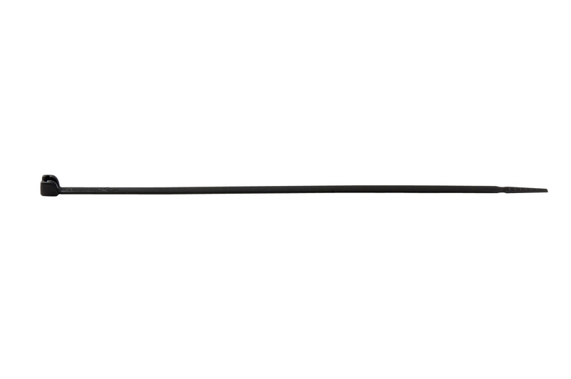 1000 Kabelbinder Mit Metallzunge – Schwarz, 4,5x186 Mm, UV-beständig, Für Kabel & Leitungen Bis 51 Mm Bündeldurchmesser