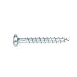 Plugschroef ASSY-D lenskop, verzinkt staal AW - SHR-PCLK-HOUT-AW20-(A2K)-4,5X60/