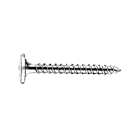 Achterwandschroef, gegalvaniseerd staal Z - SHR-WUPO-ACHTW-POZ2-(A2K)-4X30