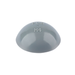 Kunststof afdekkap voor lenskop - CAP-PLA-F.PANHD-R7042-LIGHTGREY-D19