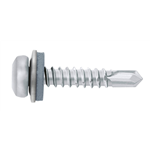 Piasta roestvast staal A2 zinklamel met ring AW - SCR-DBIT-PANHD-WSH12/2-AW20-(R
