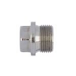 DIN 910 roestvast staal A4 blank - PLUG-DIN910-A4-M26X1,5