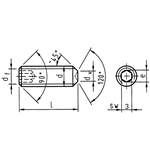 ISO 4029 staal 45H, blank - STELS-KRT-ISO4029-45H-BZK10-M20X20