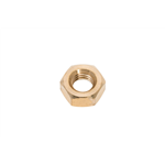 DIN 934 messing blank - MR-6K-DIN934-MS-SW10-M6