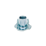 Galvanisch verzinkte inslagmoer met inslagpunt - INSLAGMOER-(A2K)-H12X17-M5