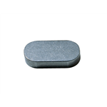 DIN 6885 staal blank C45K, vorm A - INLSP-DIN6885-C45K-A-6X4X12