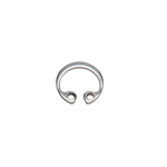 DIN 472 roestvast staal 1.4122 blank - CIRCLIPS-BOR-DIN472-1.4122-D8X0,8