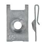 Plaatmoer type 4 - PLAATMOER     6,5MM