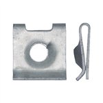 Plaatmoer type 1 - PLAATMOER     6,3MM