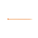 Gekleurde kabelbinder met kunststof sluiting - KBLBA-KST-KSTLIP-ORANJE-3,5X200MM