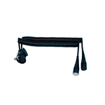 Spiraalkabel, standaard 15, 2x 7-polig 24 V - SPIRKABEL-ADAPTER-15POL-2X7POL-24V