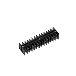 Contact met kabelschoen mannetje 6,3x0,8mm - STEKKERBLOK 14POLIG/56AANSLUITINGEN