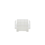 Steekaansluiting v. kabelschoen, male, 6,3x0,8 mm - 6 VAKS ISOL.HUIS V.TONG 6,3M