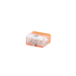 ELMO schroefloze verbindingsklem compact plus - ELMO-SCHROEFLOZE-LASKLEM-3X(0,2-