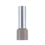 Adereindhuls met kunststof mof - AEINDHUL-CU-(J2N)-BEIGE-35,0X25,0