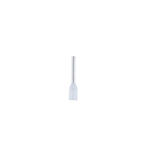 Adereindhuls met kunststof huls DIN 46228 - A.E.HULS DIN 46228 0,5 X 10MM WIT