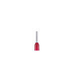 Adereindhuls met kunststof huls DIN 46228 - A.E.HULS DIN 46228 1,00X 8MM ROOD