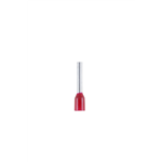 Adereindhuls met kunststof huls DIN 46228 - ADEREINDHULS ROOD 16-10 1,00MM2