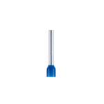 Adereindhuls met kunststof huls DIN 46228 - ADEREINDHULS BLAUW 24-18 2,50MM2