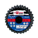 Lamellenschuurschijf Flexi-Disc - FLPDISC-FLEXI-ZC-PLA-SR-G120-D76