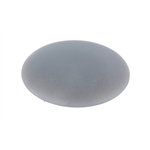 AW-afdekkap vlak - CAP-FL-AW30-R7001-SILVERGREY-D15