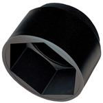 Afdekkap voor zeskantkop GPN 1000 - AFDEKA-6KT-GPN1000/1075-ZWART.
