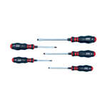 Set schroevendraaiers, laserpunt, PZ/sleuf, 5-delig - SCHROEVENDRAAIERSET, PZ, 5