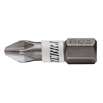 Bit PH ZEBRA C 6,3 (1/4) - BIT, 25MM, 1/4'', KRUIS, PH2
