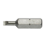 Bit sleufkop C 6,3 (1/4) - BIT, 25MM, 1/4'', GLEUF, 1, 2X8