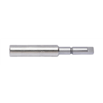 Universele houder RVS G 7 mm magneet - BITHOUDER + HULS, 1/4'', 74MM