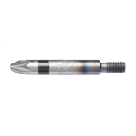 Bit PZ M5 mm schroefdraad - BIT, 45MM, M6, KRUIS, PZ2