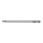 Inbusbit E 6,3 (1/4) Powerdriv - BIT 1/4 AANSL.SW.5        100 MM