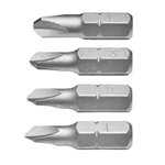 Assortiment tri-wingbits 4-delig - BIT, 25MM, 1/4'', KOGELKOP, 1-4
