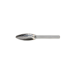 Hardmetalen stiftfrees vlamvorm MX - STIFTFREES-HM-B-MX-D8-AL19MM