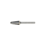 Hardmetalen stiftfrees kegel afgerond vertand. MX - STIFTFREES-HM-KEL-MX-D12-AL2