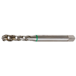 Machinetap HSS-E, blinde gaten vorm C groene ring - MACHTAP-BLIND-DIN376-HSSE-GR