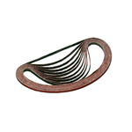 Schuurband, zirkonium korund, voor schuurvijlen - SANDBELT-CLTH-ZC-G60-6X520MM