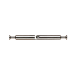 Stalen universele bout voor excentrische verbinder - EXC KASTVERB UNI ST BLK 40.
