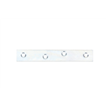 Verbindingsplaat met versprongen gaten - CONSHT-ST-(A2K)-4PUNCHED-58X15MM