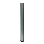 Tafelpootdiameter 80 mm - TAFELPOOT VERSTB. 80/710MM RVS-FIN