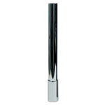 Tafelpoot met stelvoet - TAFELPOOT VOET POL D60 650-750MM
