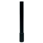 Tafelpoot met stelvoet - TAFELPOOT VOET ZWART D60 650-750MM